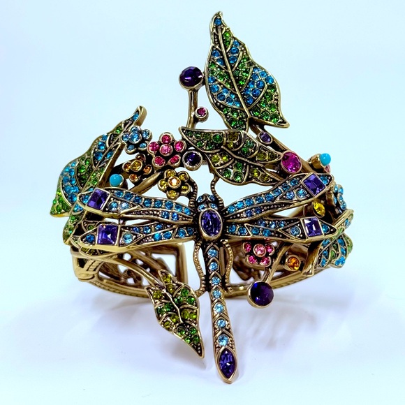Heidi Daus Dancing Damoiselle Cuff Bracelet NWOT